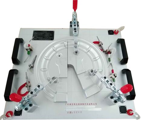 Checking fixture for SHIELD BRAKE RR LT