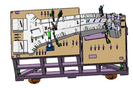 checking fixture for FRAME PANEL ASSY RH