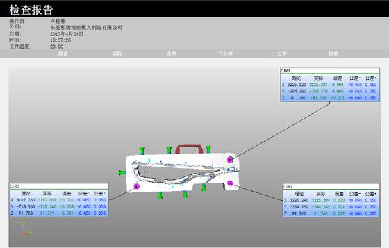 checking fixture for SIDE TRIM BEHIND LT RH
